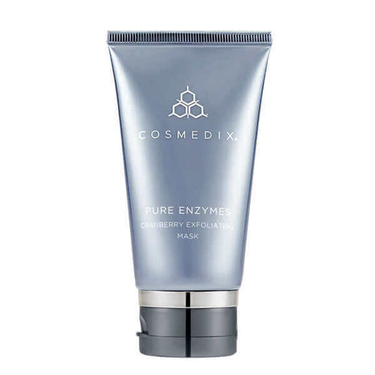 Bottle of Pure Enzymes it is a Cranberry Exfoliating Mask that gently polishes away dead, dull surface skin to help reveal a softer, more radiant-looking complexion.