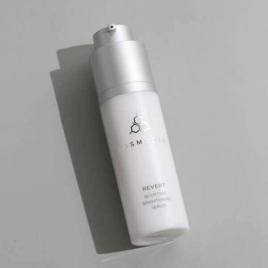 A bottle of Revert it  is a Boosting Brightening Serum that helps to reduce the appearance of age spots and skin blotches